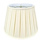 Royal Designs Empire English Pleat Basic Lamp Shade, 11 X 18 12, Eggshell. Fixed Price $60.75.
