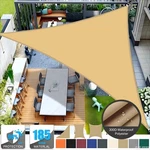 Triangle Sun Shade Sail Canopy Uv Protection Outdoor Patio Garden Cover. Fixed Price $75.99.