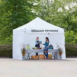 Commercial Instant Canopy With Sidewalls 10FT X White Garden Yard Event. Fixed Price $461.97.