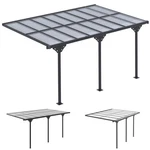 Outsunny Outdoor Gazebo/pergola/awning W/ Adjustable Posts & Height. Fixed Price $611.66.
