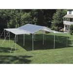 Shelterlogic 2-IN-1 Maxap Outdoor Canopy Tent, 20FT.L 10FT.W, White, Model#. Fixed Price $249.99.