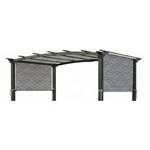 Garden Winds Universal Replacement Pergola Canopy Damask Beige Durable 350. Fixed Price $150.16.