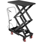 Garvee Hydraulic Lift Table Cart 330LBS 50" Height Double Scissor Steel Frame. Fixed Price $233.99.