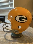Vintage Rawlings Hnfl Green Bay Packers Youth Helmet - 2 Bar 1970. Fixed Price $64.99.