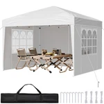 Vevor Pop Up Canopy 10 X Ft Gazebo Tent With 3 Sidewalls & 2 Windows. Fixed Price $115.99.