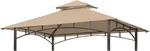 Grill Gazebo Replacement Canopy Top - Wonwon 5X8 Roof Double Tiered Outdo. Fixed Price $70.98.