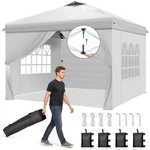 Ktaxon 10X10 Ez Pop Up Canopy Tent,outdoor Sun Shade Shelter,outdoor Gazebo. Fixed Price $199.99.