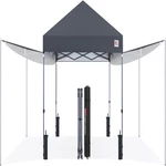 Mastercanopy Pop Up 10X10 Tent Center Lock Shelters 4 Poles 230 Sq Ft. Fixed Price $290.73.