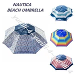 Nautica Beach Umbrella Upf 50+, 7' Of Full Coverage Multiple Color New. Fixed Price $21.99.