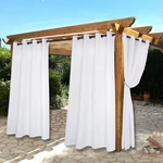 Bonzer Waterproof Indoor/outdoor Curtains For 52"W X 84"L (pack 2), White. Fixed Price $71.23.