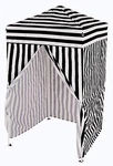Impact 4'X4' Pop Up Changing Dressing Room, Black And White. Fixed Price $131.99.