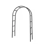 94 In. Metal Garden Black Arched Pergola For Outdoor Pavilions Halloween Wedding. Fixed Price $93.21.