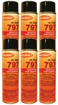 QTY6 Polymat 797 Hi-temp Professional Caravan Spray Glue Heat & Water Resistant. Fixed Price $64.89.