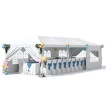 Greesum 10X30 Outdoor Canopy With 6 Side Removable Walls, Patio Camping .... Fixed Price $234.91.