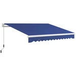 Outsunny 13' X 8' Retractable Awning, Patio Awnings, Sunshade Shelter. Fixed Price $355.99.
