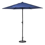 Yescom 13' Xl Wood Outdoor Patio Umbrella With Parasol Base Wheels Stand Navy. Fixed Price $99.90.