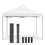 Pop Up Canopy Tent 10X10 Ft Waterproof Portable Pure White Olixis Outdoor Shade. Fixed Price $114.99.