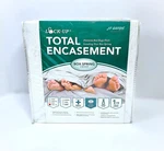 Lock-up Box Spring Total Encasement Cover Zippered Protector Bed Bug Protection. Fixed Price $28.95.