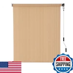 Seeye Outdoor Sunshade Roller Shades 6 W X Cordless Up Blinds. Fixed Price $104.17.