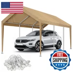 Yustuf Carport Canopy Replacement Cover Waterproof Shelter Ball Bungee. Fixed Price $134.47.