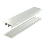 Outwater Aluminum Sliding Door Track Set 4FT For 1/2" Glass Wood Panels. Fixed Price $39.12.