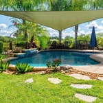 Sunshade Patio Cover Canopy. Fixed Price $64.00.