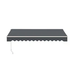 Aleko 10 X 8 Feet Retractable Home Patio Canopy Awning, Grey Color. Fixed Price $259.91.