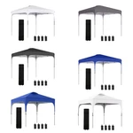Outsunny Pop Up Gazebo Foldable W/ Wheeled Carry & 4 Weight Bags. Fixed Price $64.99.