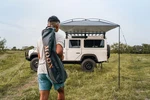 Fab Hg-mso-shdor-sb Moonshade Sun Canopy 9'X7' Truck Van Awning Gray. Fixed Price $500.00.