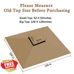 Scocanopy Replacement Roof For Target Madaga Gazebo L-GZ136PST. Fixed Price $104.99.