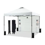 Tunbne 10'X10' Pop Up Canopy With Sidewall And 6 Pockets, Patented One P.... Fixed Price $222.14.