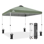 Eagle Peak Pop Up Canopy Tent Wheeled Carry 8 Stakes 4 Ropes Weight Bags. Fixed Price $255.87.