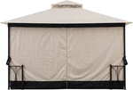 Sunjoy Replacement Curtain For 11X13 Belcourt Gazebo, Beige. Fixed Price $124.00.
