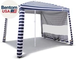 8X8 Ft Large Beach Cabana Tent, Upf 100+ Windproof Sun Shelter For Family - 64. Fixed Price $160.57.