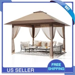 Heavy Duty Pop-up Outdoor Gazebo Canopy Tent 13X13FT Waterproof & Uv-resistant. Fixed Price $169.99.