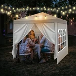 6.5X6.5FT Four Sides Wedding Party Tent Outdoor Garden Yard Gazebo Canopy. Fixed Price $55.99.