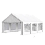 20'X16' Party Tent Wedding Patio Gazebo Outdoor Carport Canopy Shade Removable. Fixed Price $523.44.