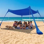 Beach Canopy 12 X Ft Pop UPF50+ Portable Sun Shelter Commouds Tent Sandbags. Fixed Price $209.99.