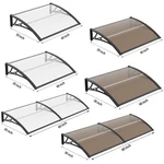 32/40/48/60/80" Window Awning Front Door Eaves Canopy Polycarbonate Roof Cover. Fixed Price $109.98.