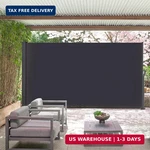 175" X 72.5" Retractable Side Awning,waterproof & Uv-resistant,folding Privacy. Fixed Price $171.86.