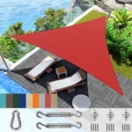 Sun Shade Sail Patio Awning Outdoor Garden Triangle Canopy Shelter Cover W/kits. Fixed Price $159.79.