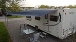 Caravan Campervan Awning Sun Canopy By Wild Earth Set Medium Grey 2.4M X 3M. Fixed Price $120.75.