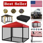 Elegant 10X10 Zipper Mosquito Net For Outdoor Events - Durable & Easy Store. Fixed Price $61.56.