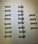 Quest CEH00296 Instantup Canopy Partial Set Replacement Parts Nuts Bolts Washers. Fixed Price $9.99.
