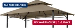 Abccanopy Grill Gazebo Replacement - 5X8 Double Tiered Bbq Top Cov. Fixed Price $45.94.