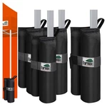 Canopy Weight 4 Pack 150LBS Heavy Duty Windproof Sandbags Black Eurmax Wrap. Fixed Price $35.99.