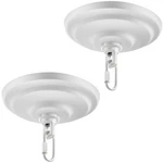 Mayomajo Of 5-5/16 Inches Light Canopy (2 Pack), White. Fixed Price $30.52.
