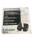 Everbilt Pop Up Canopy Leg Weights Pack Stackable 20.4LB 1002658073. Fixed Price $39.99.