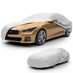 Budge Lite Cover, Indoor Protection, Size 3: Fits Cars Up To 16'8", Gray. Fixed Price $55.56.