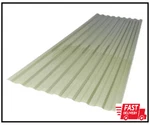 26" X 6' Misty Green Polycarbonate Roof Panel Durable For Decks, Patios, Carport. Fixed Price $32.15.